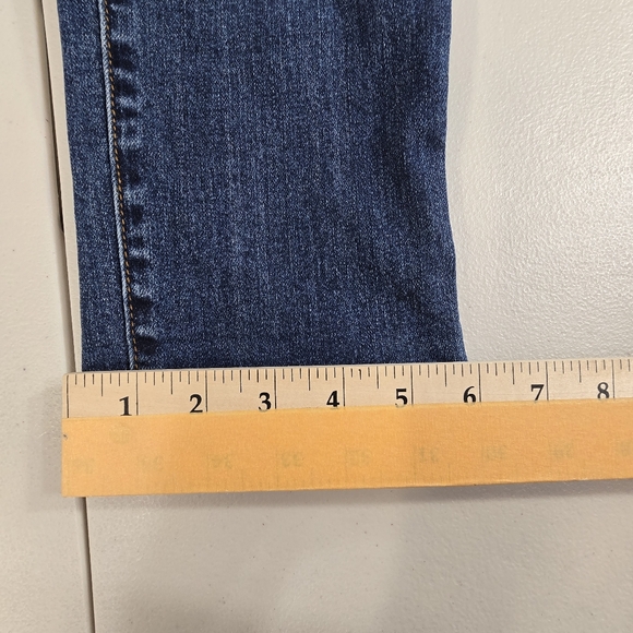 Kut Kloth Boyfriend Womens Jeans Medium Wash Blue Distressed Size 4 Mid Rise - Picture 6 of 14